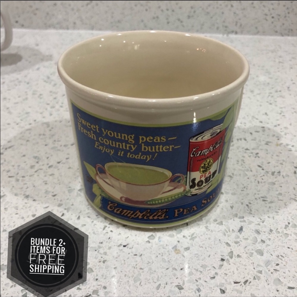 Vintage Campbell’s Pea Soup Bowl GUC Westwood 1994